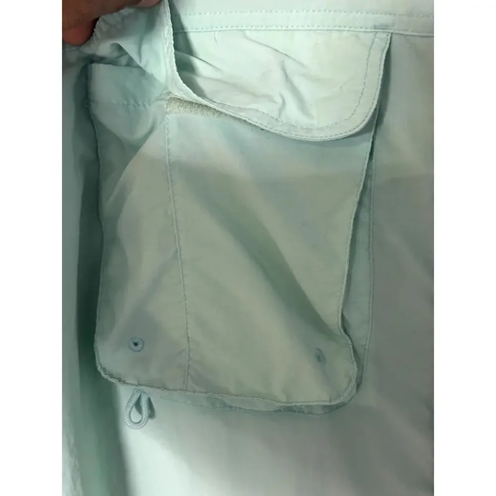 Bimini Bay Outfitters Short Sleeve Button Up Vented Fishing Shirt Size Medium - Picture 6 of 12